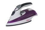 Σίδερο με κεραμική πλάκα ZILAN ZLN-8083, 2200W, ατμός και στέγνωμα, αυτοκαθαρισμός, Μωβ