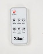 Φορητός Ψύκτης αέρα ZILAN ZLN-3970, 3 σε 1: ψύξη/ καθαρισμός/ ύγρανση, δεξαμενή 7L, τηλεχειριστήριο, χρονοδιακόπτης 12h - Image 6