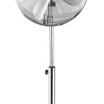 Ανεμιστήρας από inox με βάση ZILAN ZLN-1112 - 50W, 3 ταχύτητες, αυτόματη περιστροφή, ρυθμιζόμενο ύψος 88-120cm