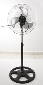 Ανεμιστήρας με βάση FLORIA 3840 - 3 σε 1 δάπεδο/ γραφείο/ τοίχο - 55W, 3 ταχύτητες, διάμετρος 45cm, μαύρο-γκρι - Image 3