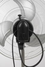 Ανεμιστήρας με βάση FLORIA 3840 - 3 σε 1 δάπεδο/ γραφείο/ τοίχο - 55W, 3 ταχύτητες, διάμετρος 45cm, μαύρο-γκρι - Image 4