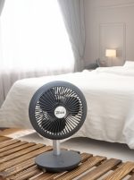 Φορητός επαναφορτιζόμενος ανεμιστήρας ZILAN ZLN-4000 - USB, 4 ταχύτητες, κάθετη περιστροφή, αυτονομία 15h - Image 14