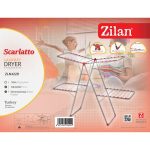 Πτυσσόμενο Στεγνωτήριο Μπουγάδας Zilan ZLN-4229 Scarlatto - 33m επιφάνεια στεγνώματος, χωρητικότητα 20kg - Image 3