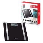 Ψηφιακή ζυγαριά Zilan ZLN-0423 με οθόνη LCD - 180kg, πλατφόρμα γυαλιού ασφαλείας - Image 3