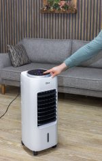 Φορητός Ψύκτης αέρα ZILAN ZLN-1314 - ανεμιστήρας με καθαρισμό και ύγρανση, δεξαμενή 7L, τηλεχειριστήριο - Image 7