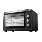 Ηλεκτρικός φούρνος Zilan ZLN-1017 ROJIN - 35L, 1600W, αερισμός, προ-προγραμματισμένες συνταγές, Μαύρος