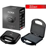 Τοστιέρα Floria ZLN-0829N - 750W, αντικολλητικές πλάκες γκριλ, φωτεινή ένδειξη, μαύρο - Image 4