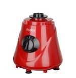 Ηλεκτρικό μπλέντερ Floria ZLN-7917, κόκκινο - 300W, 1.6L, λεπίδες inox, 3 ταχύτητες - Image 2