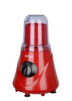 Ηλεκτρικό μπλέντερ Floria ZLN-7917, κόκκινο - 300W, 1.6L, λεπίδες inox, 3 ταχύτητες - Image 5