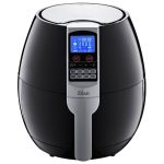 Ψηφιακή Φριτέζα Air Fryer ZILAN ZLN-3604, 3.5L, 1500W, 8 προγράμματα, χρονόμετρο 30min, οθόνη LCD, μαύρη