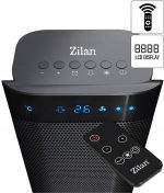 Κεραμικό Αερόθερμο Πύργος Zilan ZLN2045 2000W - Γρήγορη Θέρμανση με Τηλεχειριστήριο και Χρονοδιακόπτη 8H - Image 8