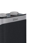Κεραμικό Αερόθερμο Zilan ZLN2014 - 1500W, 2 Βαθμίδες Θέρμανσης, Ασφάλεια Πτώσης, Συμπαγής Σχεδιασμός - Image 2