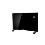 Ηλεκτρικό πάνελ θερμοπομπό τοίχου Zilan ZLN2823 - 2000W, μαύρο γυαλί, ψηφιακός έλεγχος με τηλεχειριστήριο - Image 2