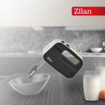 Χειροκίνητο μίξερ Zilan ZLN2151 300W - 3 ταχύτητες, συμπαγής σχεδιασμός, αξεσουάρ περιλαμβάνονται - Image 8