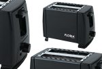 Φρυγανιέρα Floria ZLN1826 - 2 φέτες, 700W, 7 επίπεδα ψησίματος, σχεδιασμός μαύρο inox - Image 4