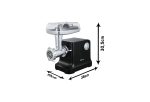 Μηχανή κοπής κρέατος Zilan ZLN1789 - 1800W, 3 κόσκινα, λειτουργία όπισθεν, εξάρτημα λουκάνικων - Image 4