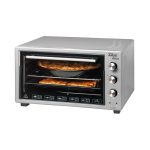 Ηλεκτρικός Φούρνος ZILAN HELSON ZLN-3130 - 45L, 1300W, Χρονόμετρο 90 λεπτά, Μέγιστη Θερμοκρασία 300°C, 2 Δίσκοι