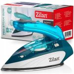 Σίδερο με ατμό Zilan ZLN4223, πράσινο - 1100W, συμπαγές για ταξίδια, ρυθμιζόμενος θερμοστάτης - Image 9