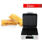 Τοστιέρα XL Zilan ZLN4728 1200W - Πολυλειτουργική ηλεκτρική γκρίλια με αντικολλητικές πλάκες 24x20cm - Image 6