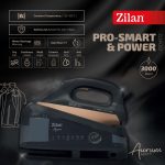 Σίδερο με σταθμό ατμού Zilan ZLN4261, Aurum - 3000W, γρήγορη προθέρμανση 35 δευτερόλεπτα, σύστημα αντι-σταγόνας - Image 2