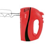 Ηλεκτρικό μίξερ ZILAN ZLN-8401, 300W, 5 Ταχύτητες + Turbo, Κόκκινο - Ιδανικό για Κουζίνα