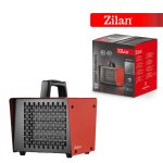 Κεραμικό αερόθερμο Zilan ZLN5541 2000W - Κόκκινο, γρήγορη θέρμανση, ρυθμιζόμενος θερμοστάτης - Image 2