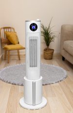 Αερόθερμο Πύργος Zilan ZLN5640 2200W - Έλεγχος LED και Τηλεχειριστήριο, 3 Ταχύτητες, Κομψό Λευκό Σχέδιο - Image 12
