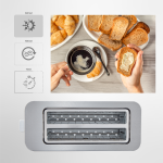 Φρυγανιέρα Zilan ZLN6234 ψηφιακή αφής 1400W - 7 επίπεδα ψησίματος, premium inox - Image 6