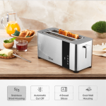Φρυγανιέρα Zilan ZLN6234 ψηφιακή αφής 1400W - 7 επίπεδα ψησίματος, premium inox - Image 5