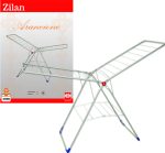Μεταλλικό Στεγνωτήριο Μπουγάδας ZILAN ZLN-1480 - 22m επιφάνεια στεγνώματος, πτυσσόμενο, εσωτερικού/εξωτερικού χώρου - Image 2