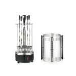 Κατακόρυφη ηλεκτρική σχάρα Zilan ZLN5565, 900W, αυτόματη περιστροφή, 5 ανοξείδωτες σούβλες, σώμα αλουμινίου - Image 2