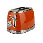Ρετρό φρυγανιέρα Zilan ZLN7040, κόκκινο, 850W, 6 επίπεδα ψησίματος, λειτουργίες απόψυξης και αναθέρμανσης