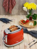 Ρετρό φρυγανιέρα Zilan ZLN7040, κόκκινο, 850W, 6 επίπεδα ψησίματος, λειτουργίες απόψυξης και αναθέρμανσης - Image 3