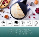 Ηλεκτρική συσκευή κρέπας Floria ZLN7910 - 700W, διάμετρος 20cm, αντικολλητική, με αξεσουάρ - Image 9