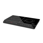 Επαγωγική εστία Zilan ZLN8088 - 2 μάτια, 3500W, τζάμι Μαύρο κρύσταλλο, μοντέρνο σχέδιο