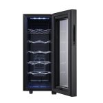 Ψυγείο κρασιών Zilan ZLN4682 - 12 φιάλες, 33 L, φωτισμός LED, θερμικός έλεγχος 12-18°C