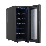 Ψυγείο κρασιών Zilan ZLN4682 - 12 φιάλες, 33 L, φωτισμός LED, θερμικός έλεγχος 12-18°C - Image 3