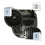 Ηλεκτρική σκούπα με σακούλα Zilan ZLN8471 1200W + κεφαλή Turbo - μεγάλη ισχύς αναρρόφησης, 5 φίλτρα, καλώδιο 5m - Image 6