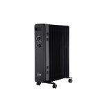 Ηλεκτρικό Καλοριφέρ ZILAN ZLN8450 - 2500W, 11 στοιχεία, προστασία πτώσης, μαύρο