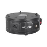 Στρογγυλός ηλεκτρικός φούρνος Zilan ZLN8924, 1400W - 37 L, ρυθμιζόμενος θερμοστάτης 50-300°C, διάμετρος 55cm