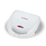 Τοστιέρα Floria ZLN8504, λευκό 800W - αντικολλητικές πλάκες, φωτεινή ένδειξη, συμπαγής σχεδιασμός