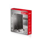 Ηλεκτρικό Καλοριφέρ Λαδιού Zilan ZLN8436 - 2500W, 11 στοιχεία, ρυθμιζόμενος θερμοστάτης, τηλεχειριστήριο - Image 2