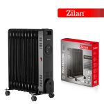Ηλεκτρικό Καλοριφέρ Λαδιού Zilan ZLN8436 - 2500W, 11 στοιχεία, ρυθμιζόμενος θερμοστάτης, τηλεχειριστήριο - Image 3