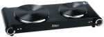 Ηλεκτρική εστία Zilan ZLN8273 με 2 μάτια, 2500W, σώμα από σμάλτο χάλυβα, μαύρη - θερμοστάτης και προστασία υπερθέρμανσης