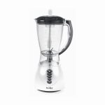 Μπλέντερ FLORIA ZLN3081 300W, χωρητικότητα 1,5L, 3 ταχύτητες + λειτουργία Pulse - λευκό