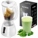 Μπλέντερ FLORIA ZLN3081 300W, χωρητικότητα 1,5L, 3 ταχύτητες + λειτουργία Pulse - λευκό - Image 3