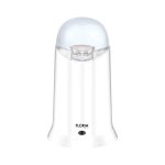 Ηλεκτρικός μύλος Floria ZLN3085, 200W - χωρητικότητα 60g, ανοξείδωτη λεκάνη, κομψός λευκός σχεδιασμός