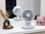 Ανεμιστήρας γραφείου Zilan ZLN1009 με 3 ταχύτητες και αυτόματη περιστροφή, 45W, αθόρυβος - Image 8