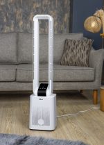 Ανεμιστήρας πύργος Zilan ZLN1085 - χωρίς πτερύγια, 12 ταχύτητες, χρονοδιακόπτης 15h, τηλεχειριστήριο, οθόνη LED αφής, 50W - Image 5