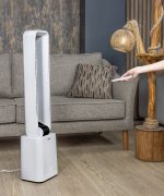 Ανεμιστήρας πύργος Zilan ZLN1085 - χωρίς πτερύγια, 12 ταχύτητες, χρονοδιακόπτης 15h, τηλεχειριστήριο, οθόνη LED αφής, 50W - Image 6